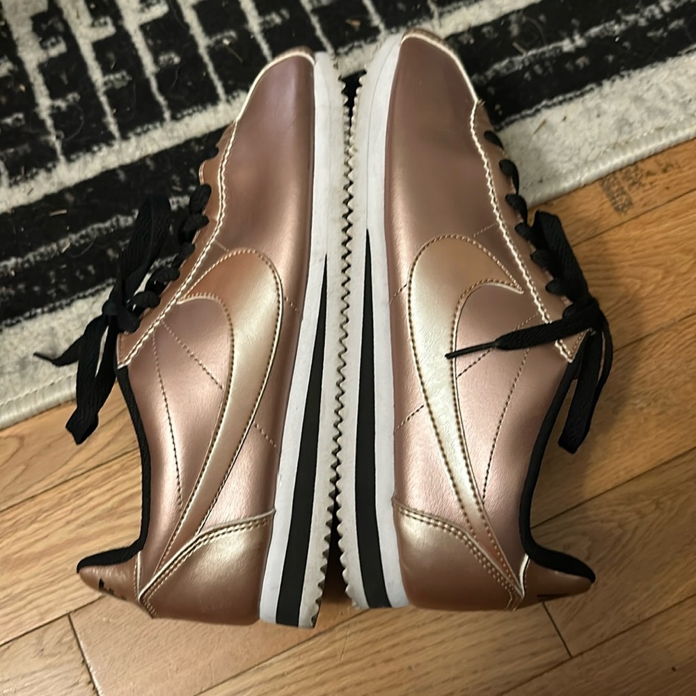 Rose Gold Nike Cortez
